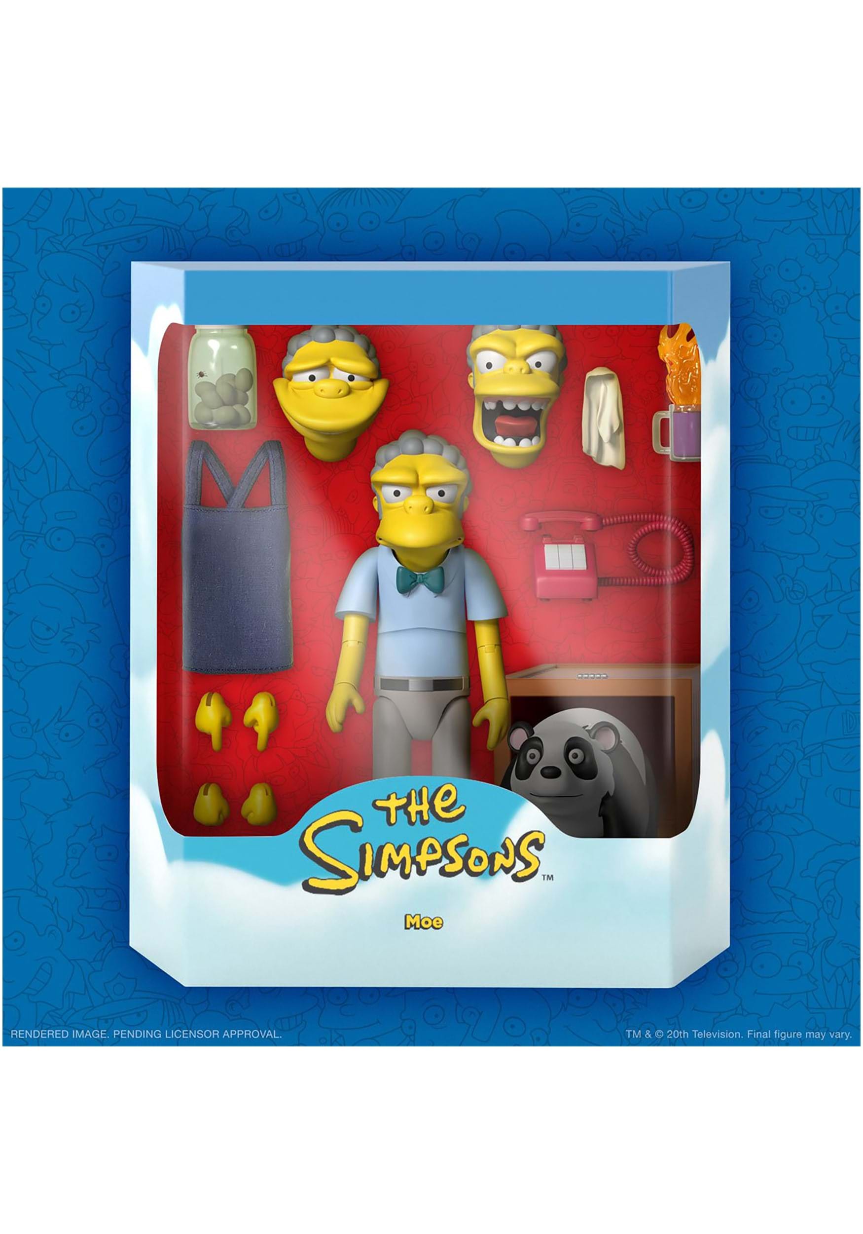 The Simpsons Moe Ultimates 7-Inch Action Figure