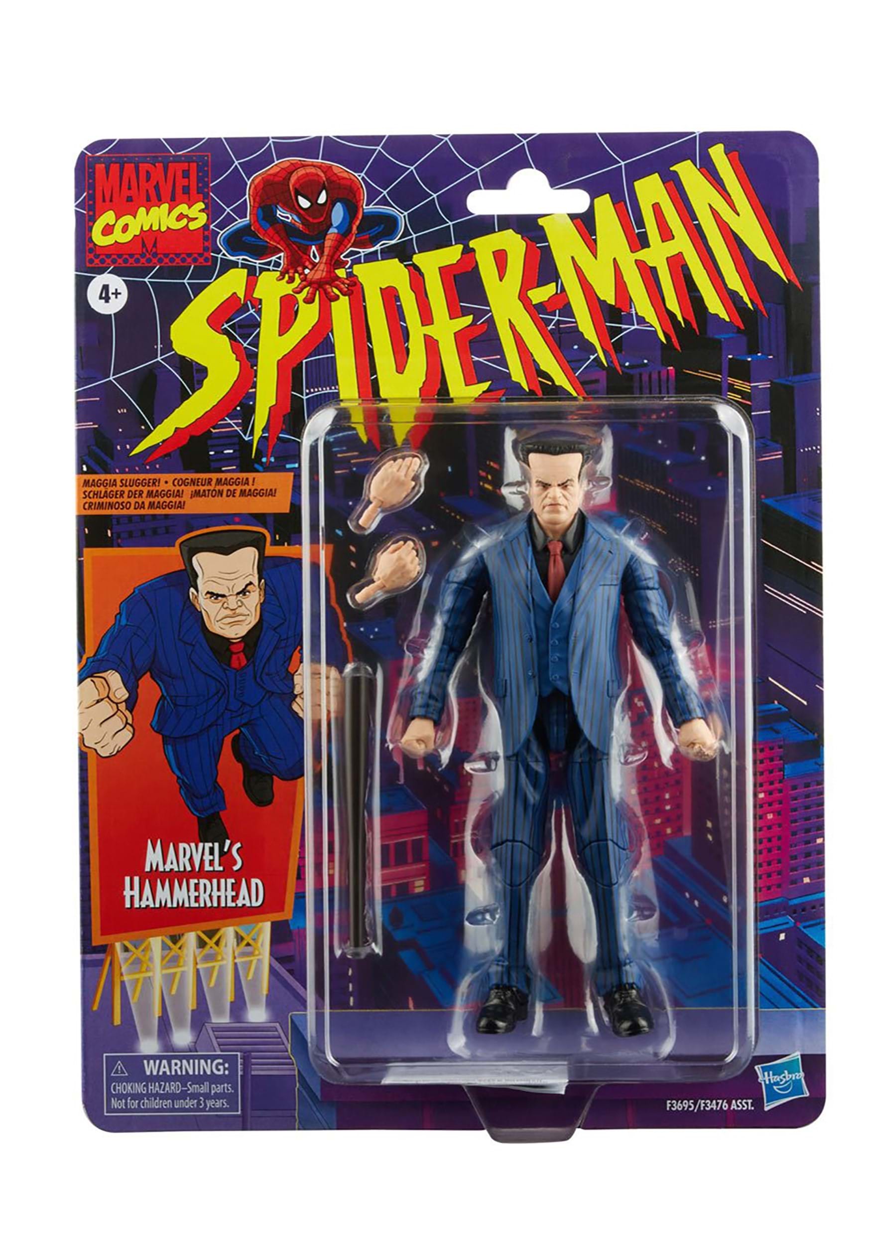 Spider-Man Retro Marvel Legends Hammerhead 6 Figure