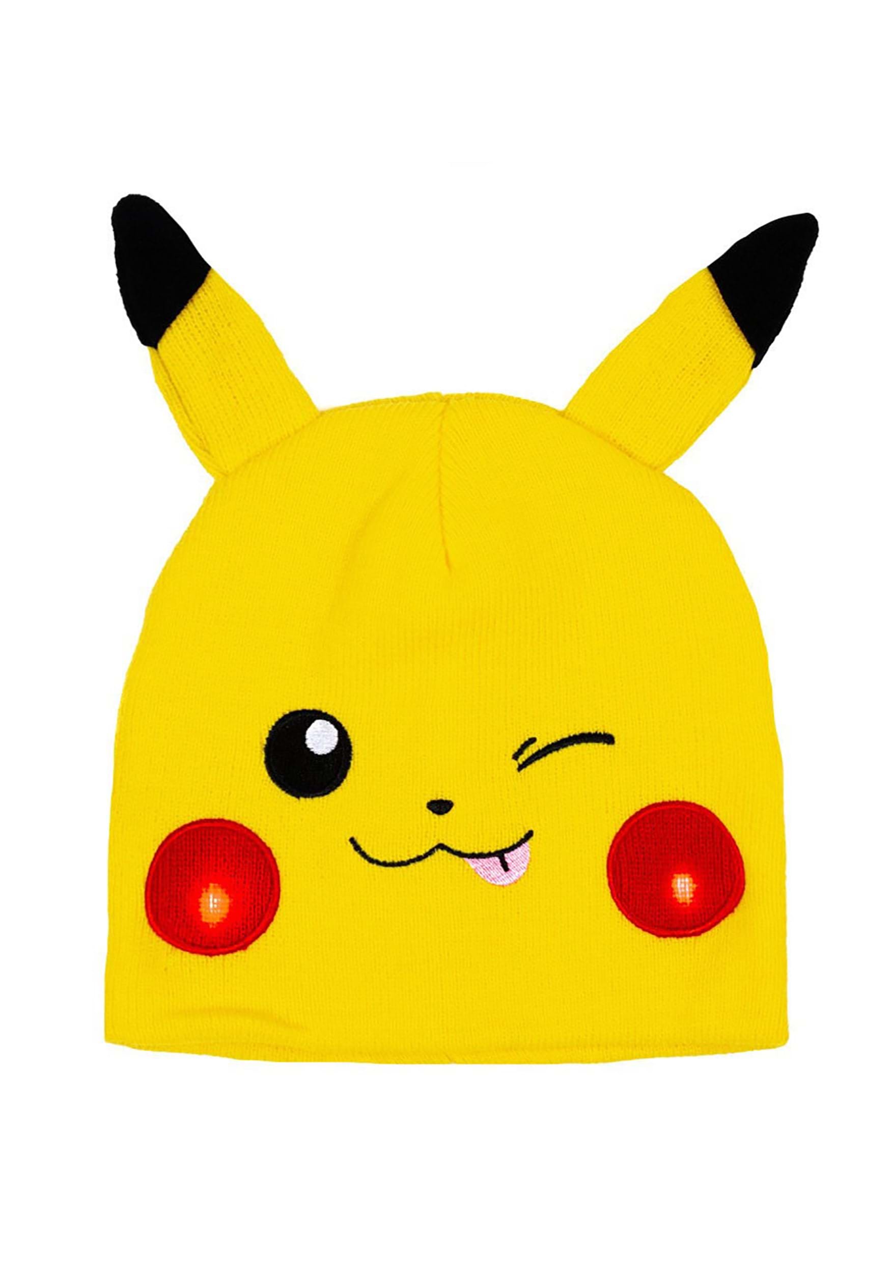 Big Face Pikachu with LED cheeks