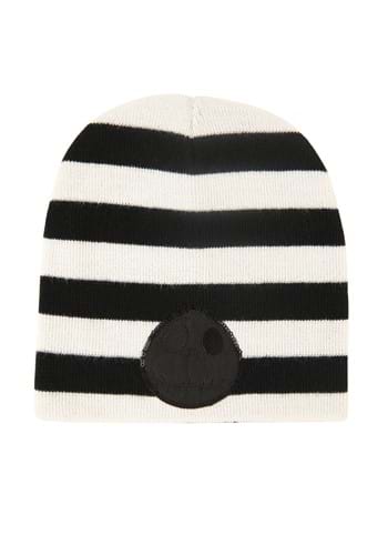 Nightmare Before Christmas Sequin Striped Knit Hat