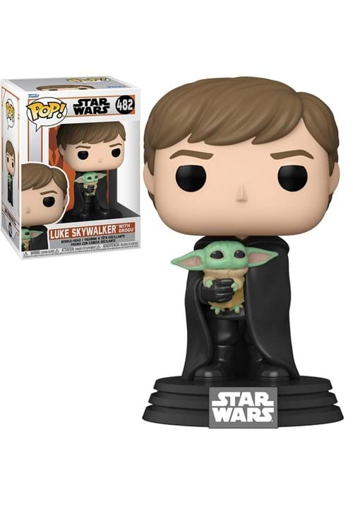 POP Star Wars: Mandalorian- Luke Skywalker w/Grogu