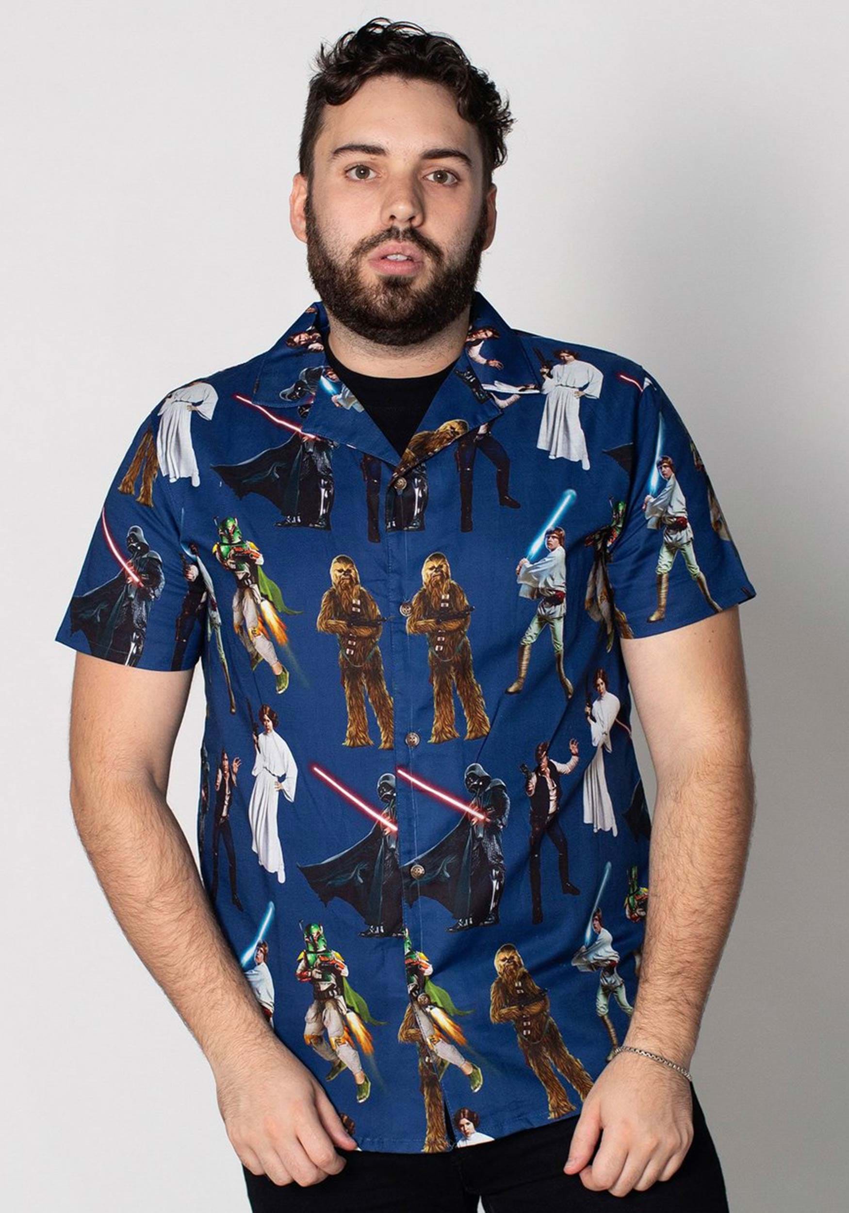 Star Wars Darth Vader Shirt Darth Vader Hawaii Shirt Star -  UK