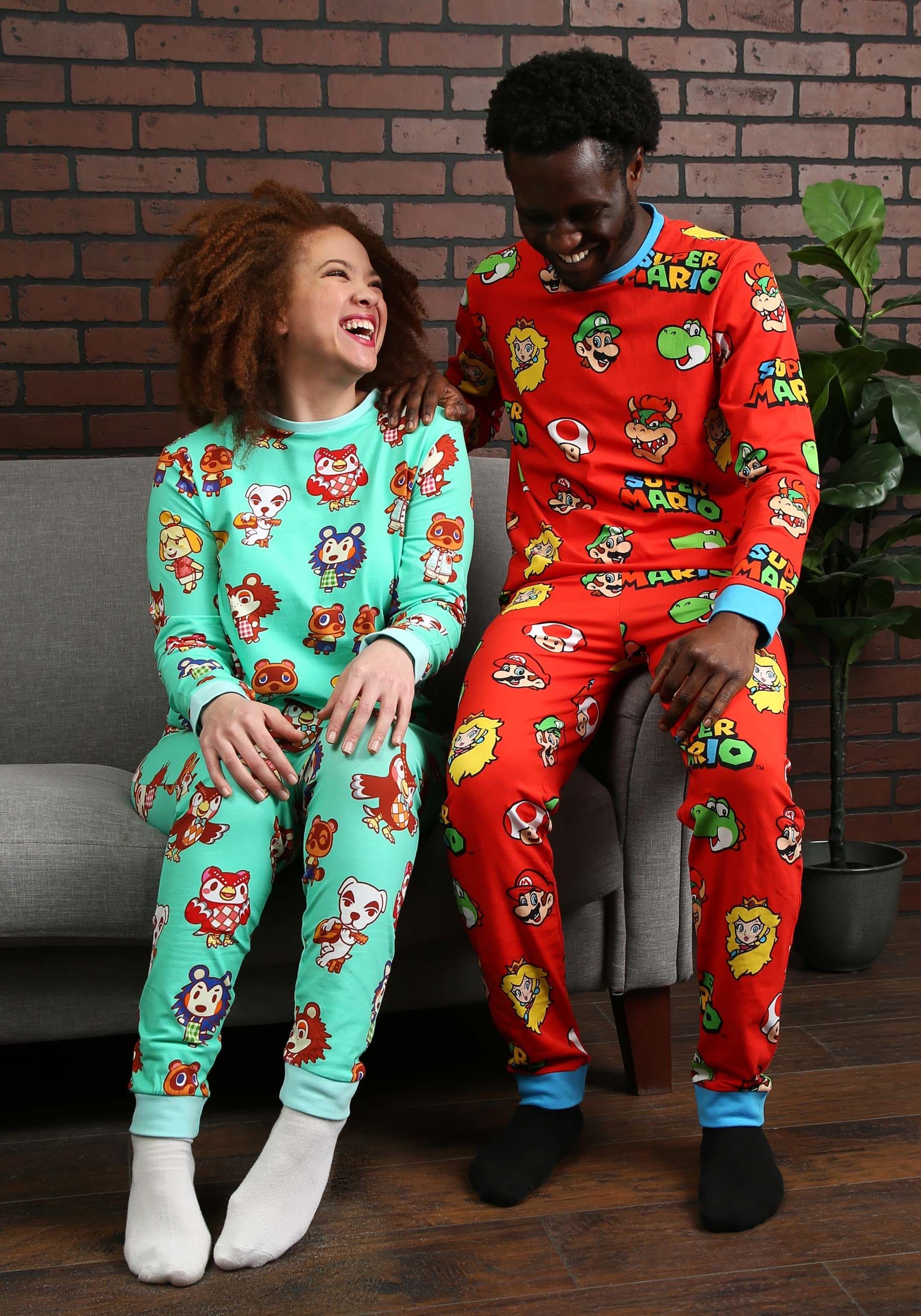 Cakeworthy Super Mario Adult Pajama Set