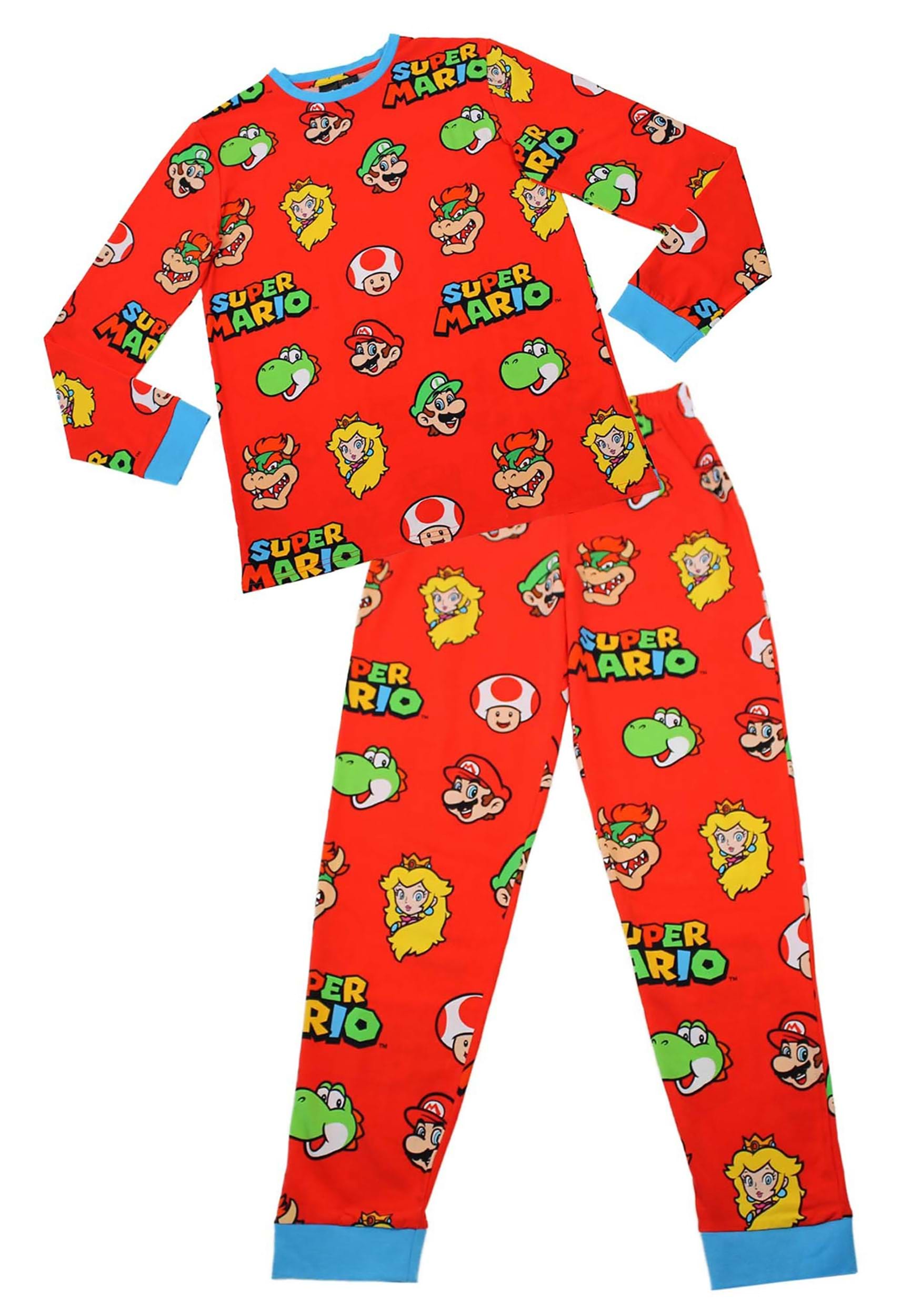 Fast And Furious Text Logo Men's Long Pyjamas Set Official Merchandise
