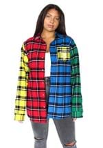 Adult Hogwarts Patchwork Cakeworthy Flannel Alt 8