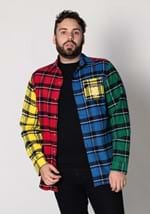 Adult Hogwarts Patchwork Cakeworthy Flannel Alt 6