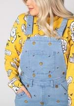 Ladies Winnie the Pooh Overall Shorts Alt 1