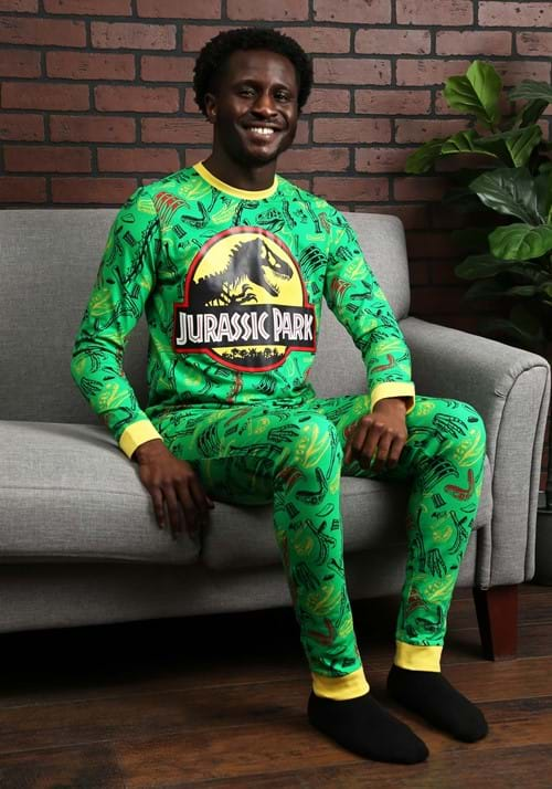 Cakeworthy Adult Jurassic Park Pajama Set-0