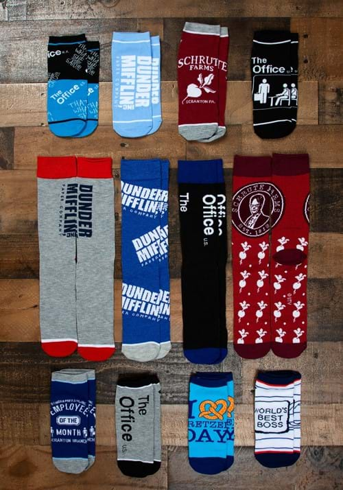 The Office 12 Days of Socks Box Set-2