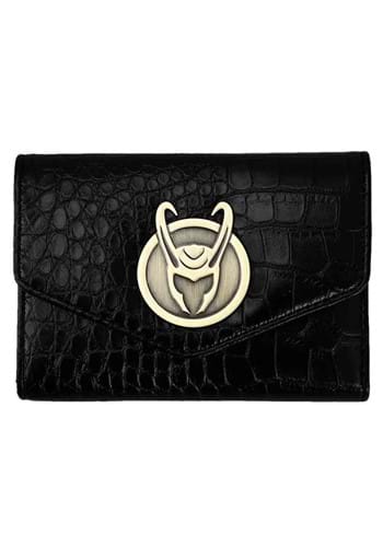 Marvel Loki Badge Textured Bi Fold Wallet