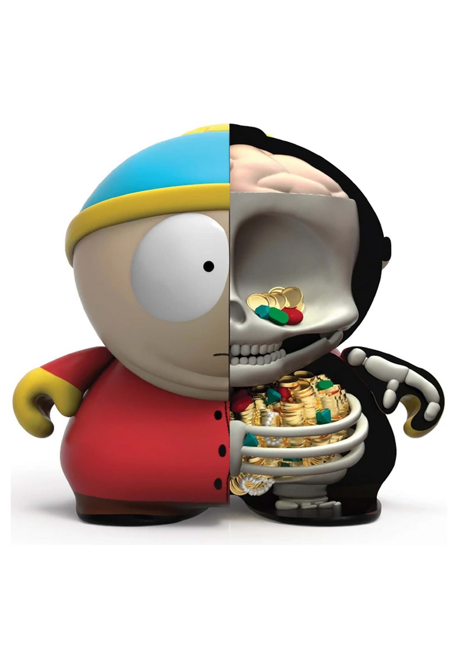 8" South Park Treasure Cartman Anatomy Art Figure