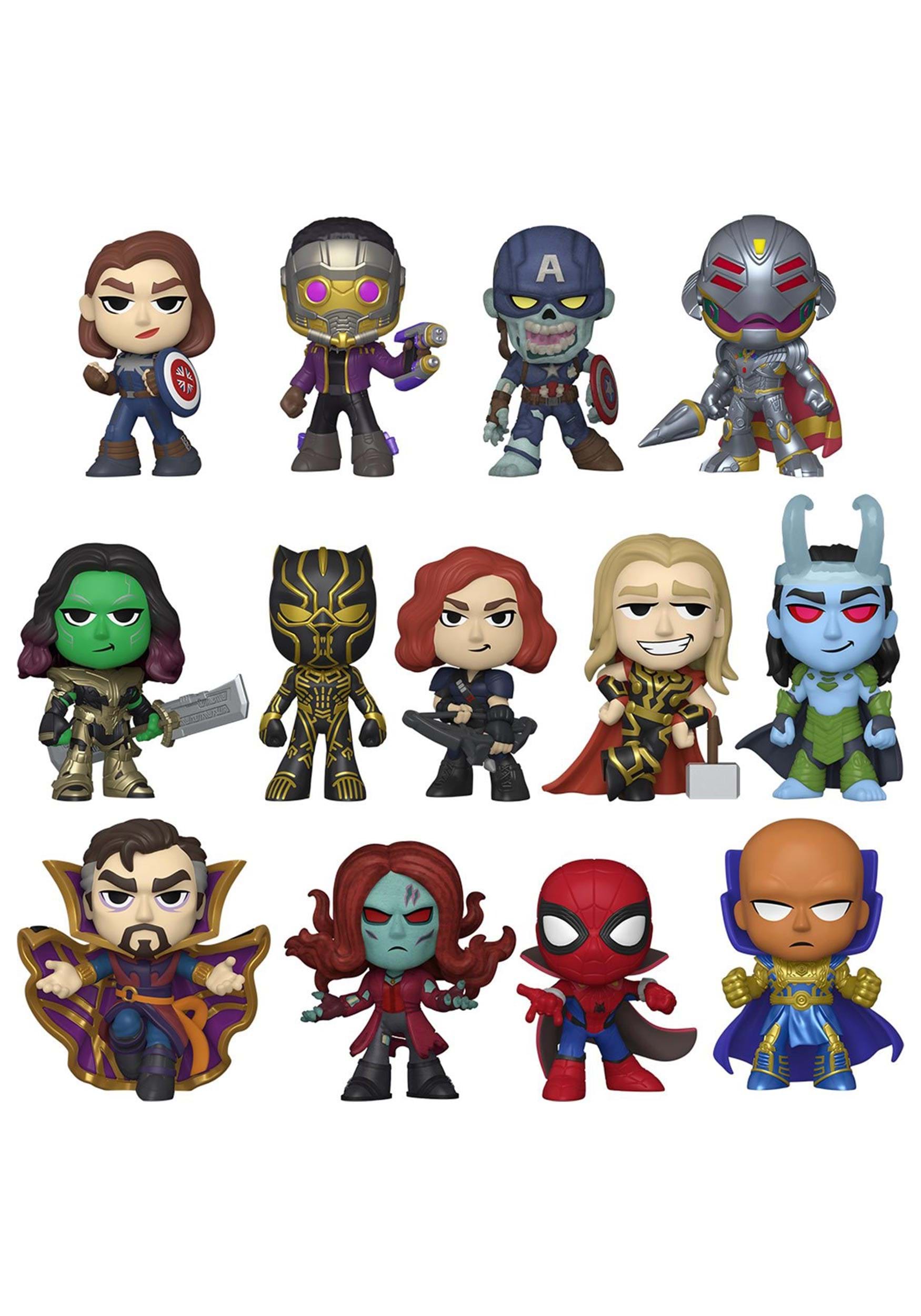 Funko Mystery Minis Marvel and Disney X-Men Deadpool Incredibles Spider-Man Thor 