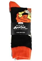 AVATAR LAST AIRBENDER MIXED ART 5 PAIR CREW SOCKS Alt 6