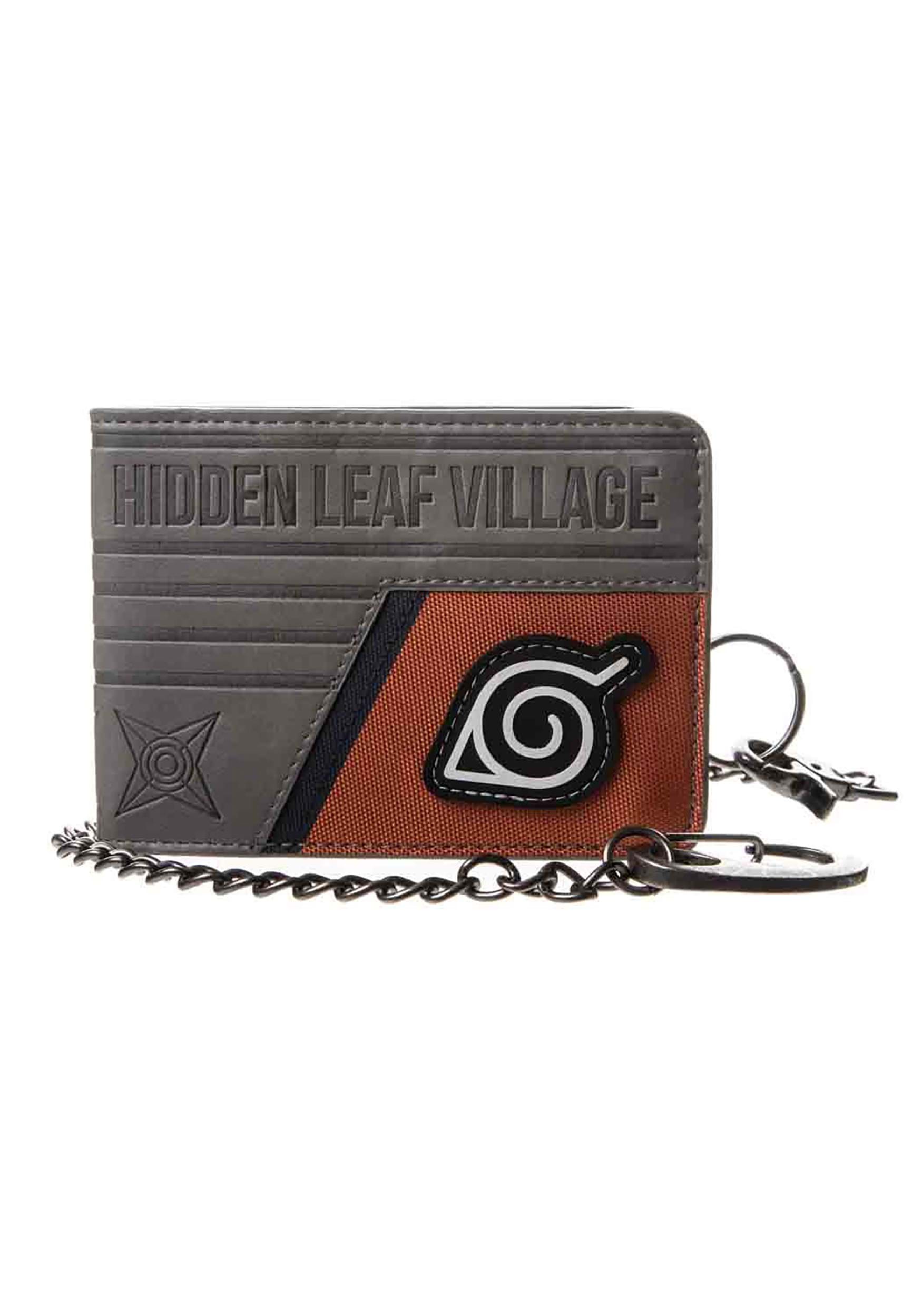 Hidden Leaf Village Naruto Chain Wallet