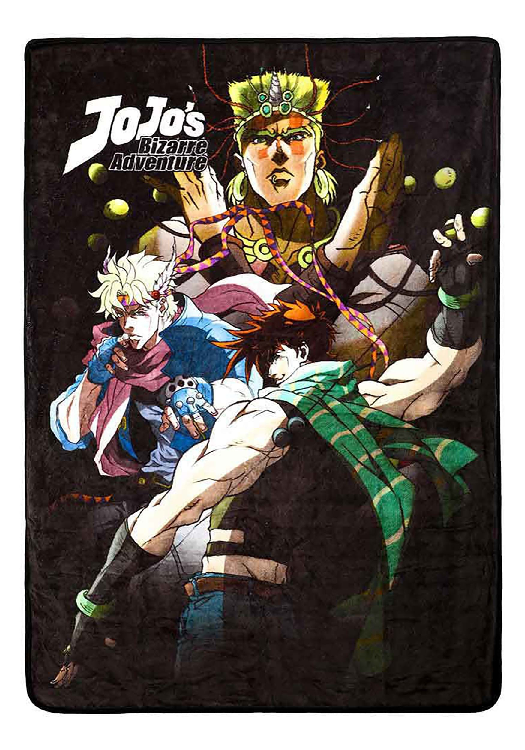 JoJo's Bizarre Adventure Digital Fleece Throw