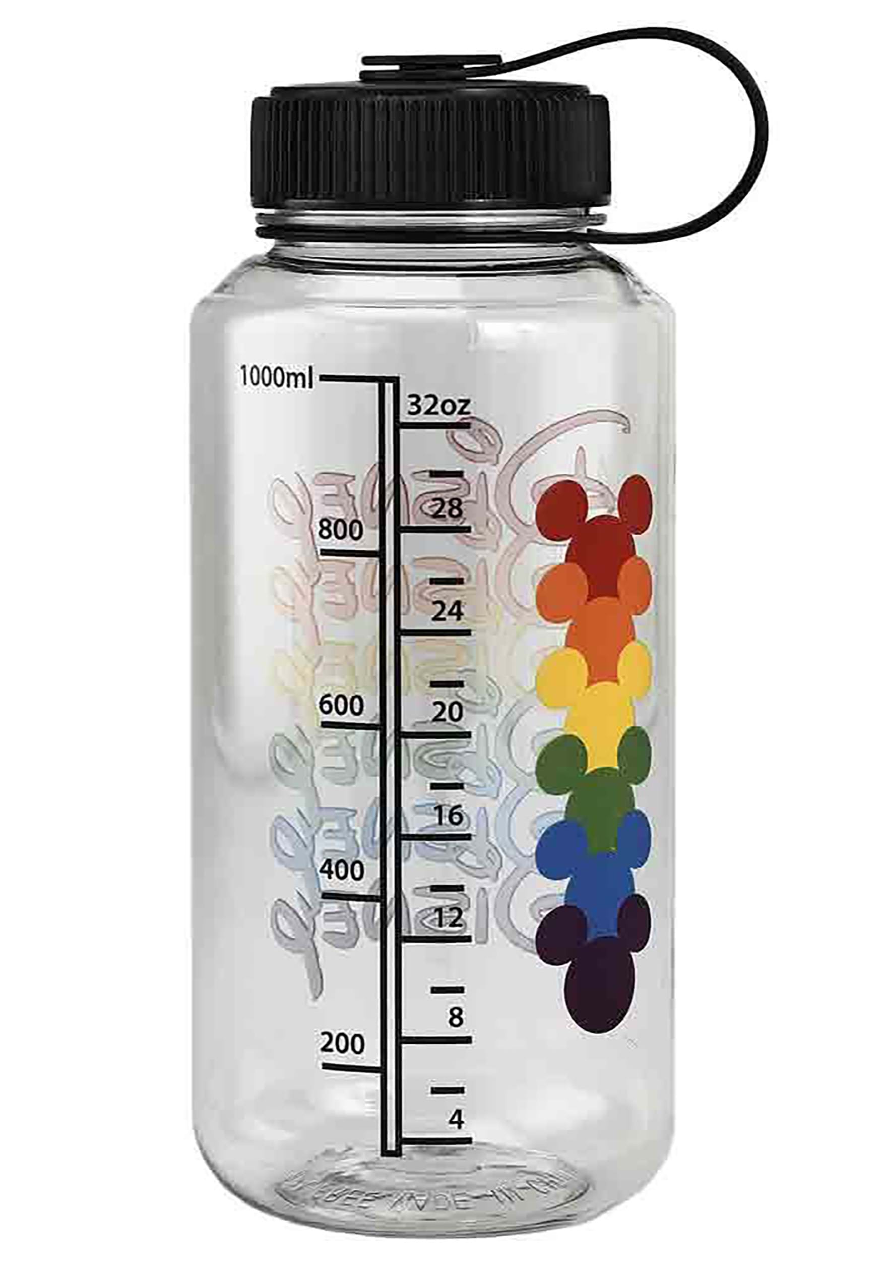 Disney Rainbow Mickey Collection Stainless Steel Water Bottle Gay Pride 