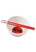 GODZILLA CERAMIC BOWL WITH CHOPSTICKS Alt 1