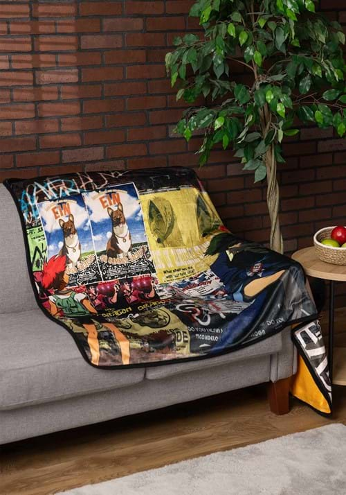 Cowboy Bebop Group Sublimation Throw Blanket