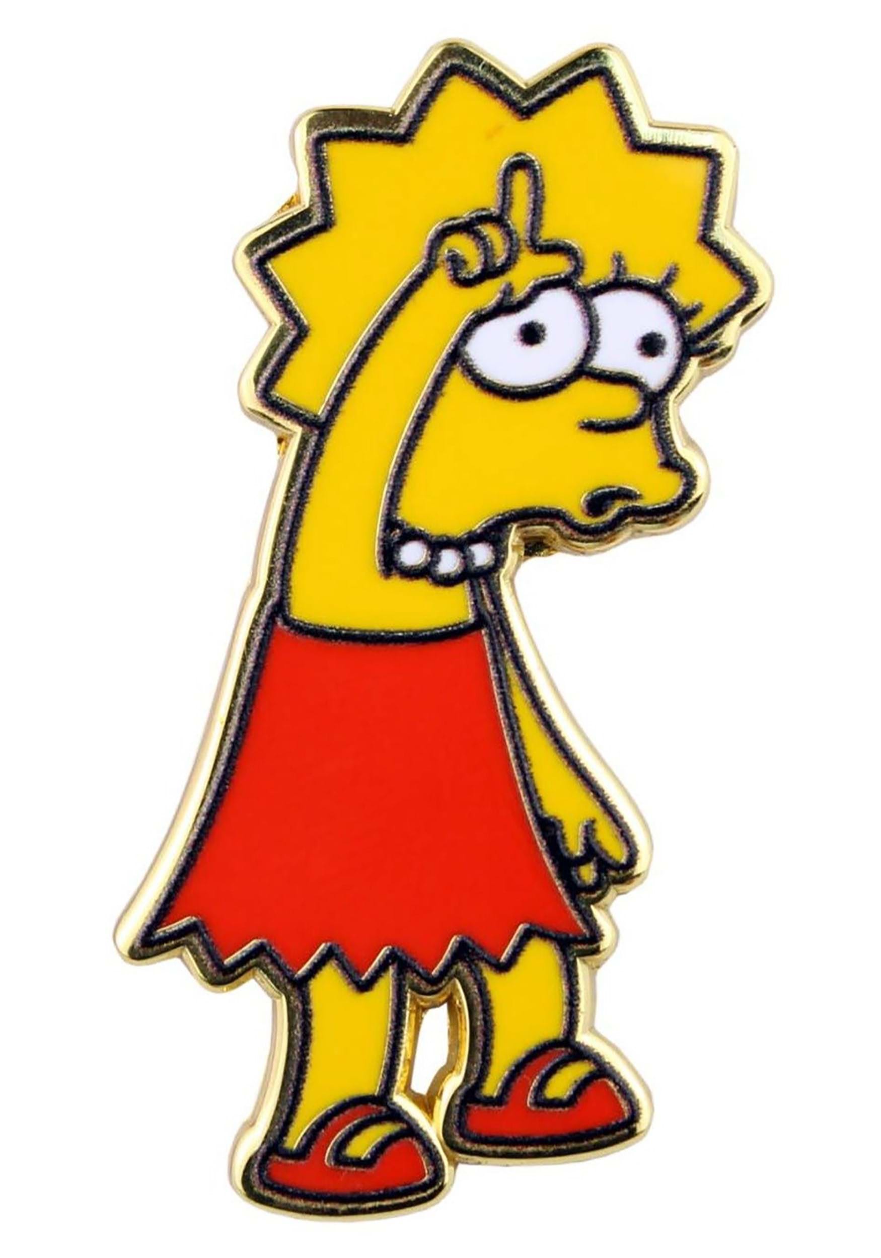 Lisa Simpson Loser Cakeworthy Pin