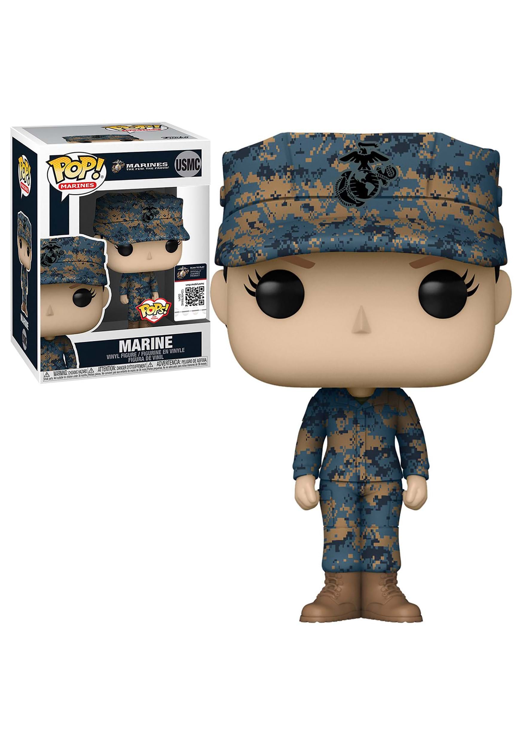 Funko POP Military: Marine Female 1 - Cammies Figure