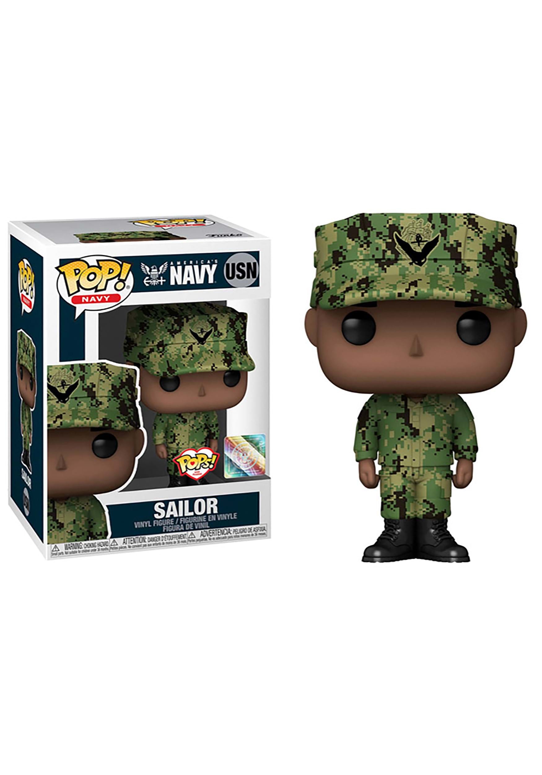 Funko POP! Military: Navy - Working Uniform Male 1 Figure
