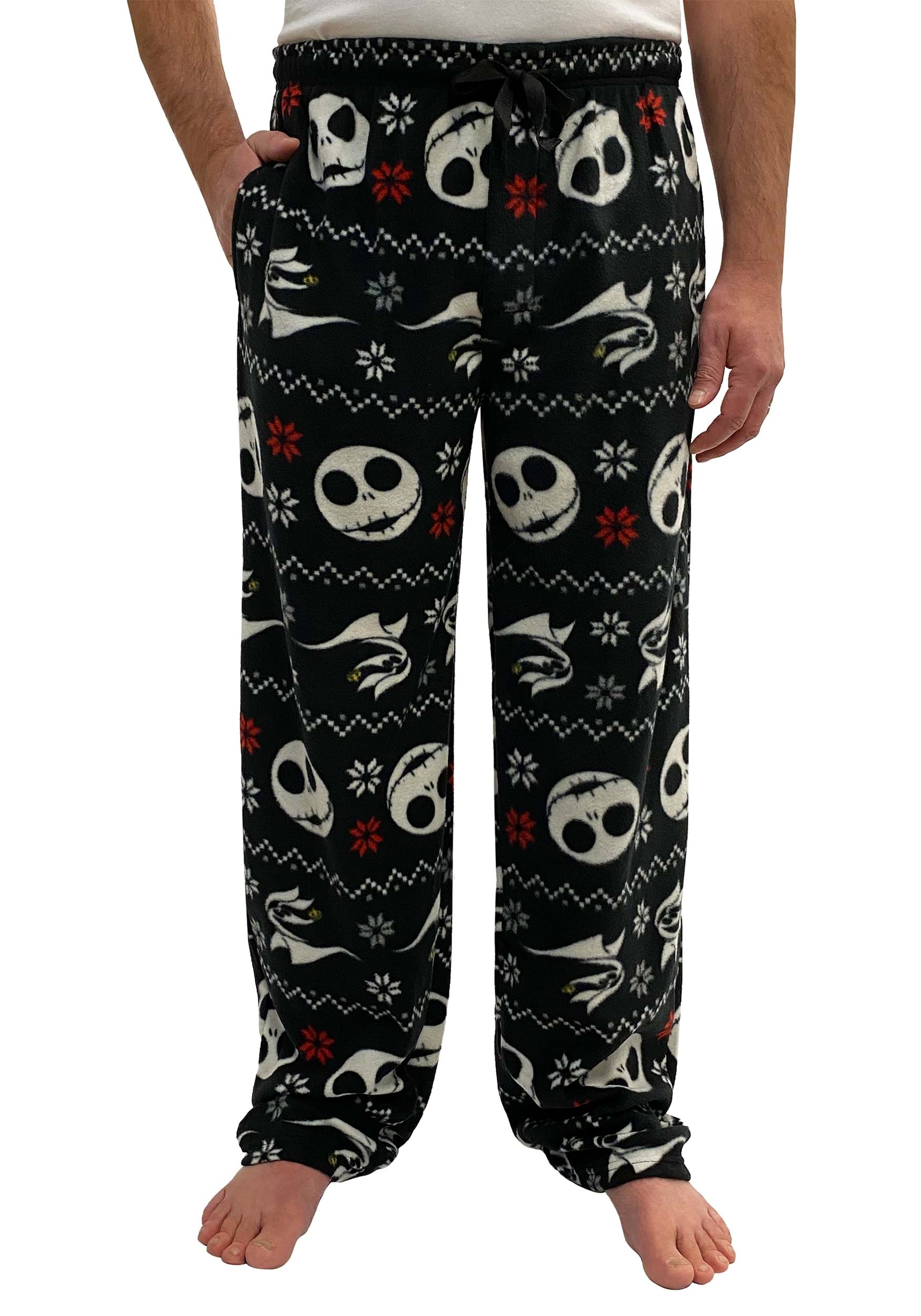 Jack Nightmare Before Christmas Plush Sleep Pants