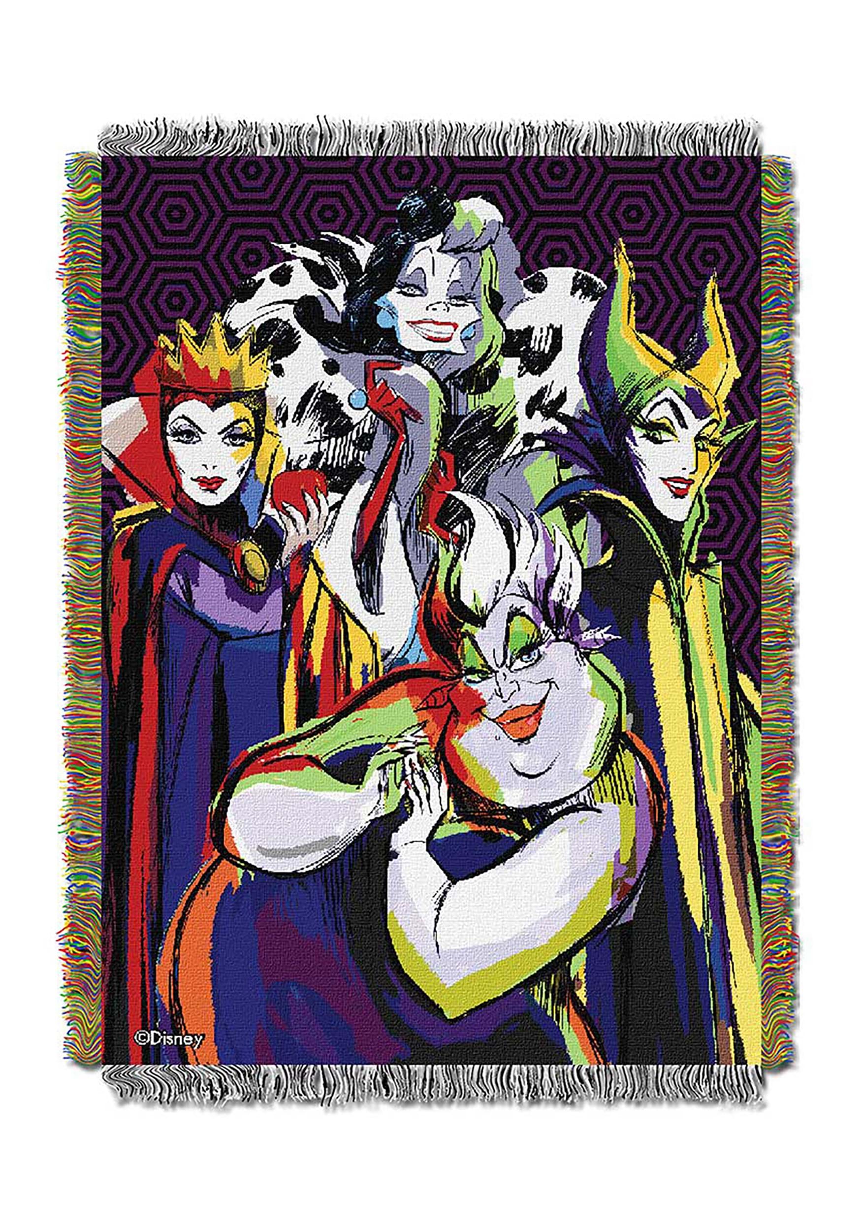 Villains - Villainous Group Tapestry Throw