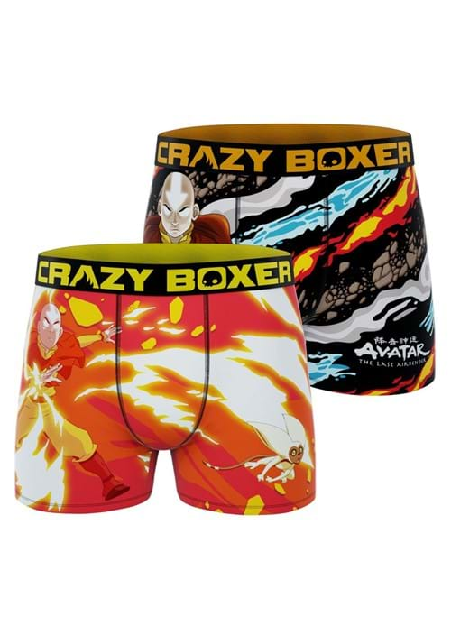 Mens Avatar Elements 2 Pack Boxer Briefs