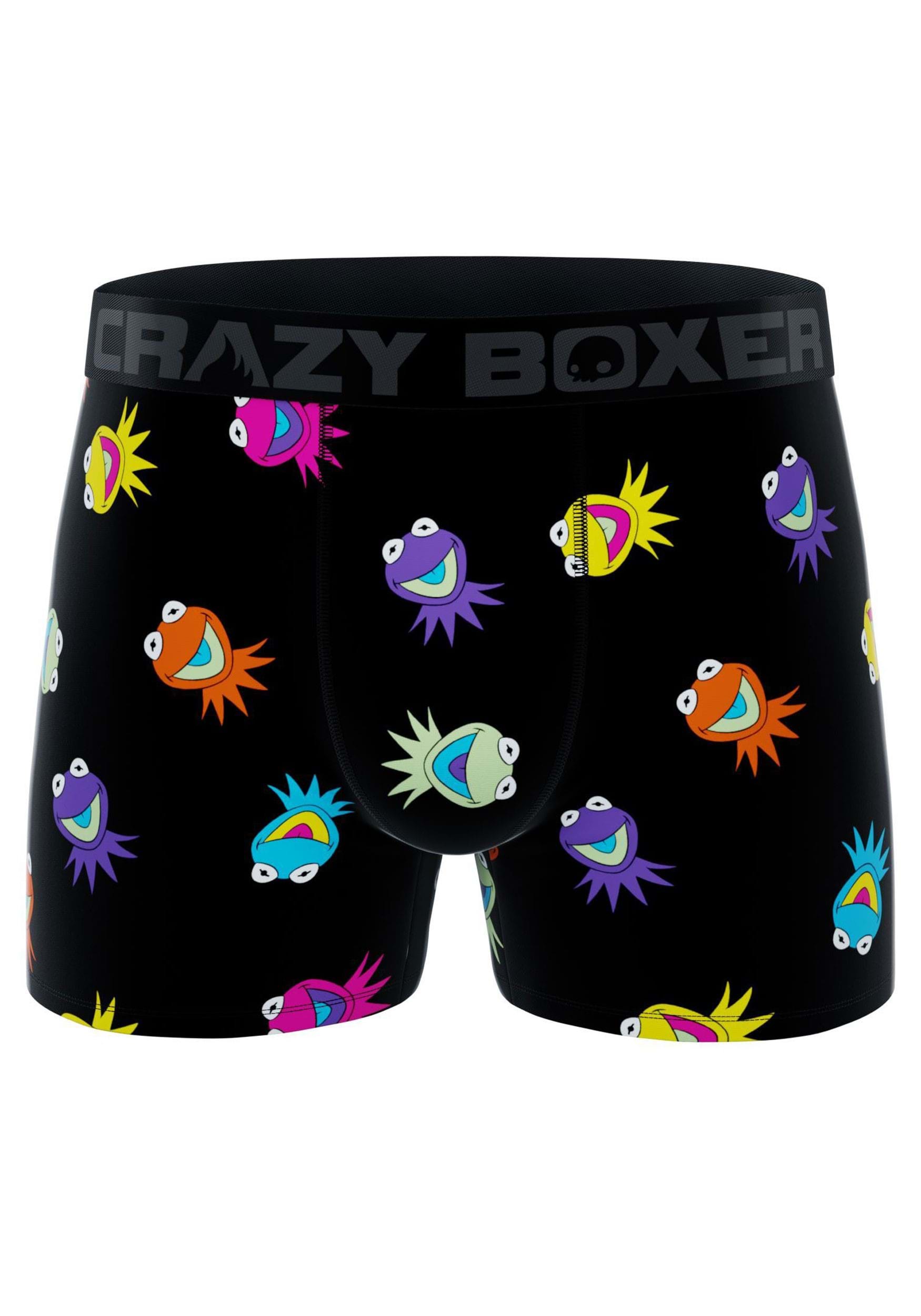 The Muppets Kermit the Frog Mens Boxer Briefs