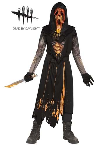 Dead by Daylight Child Scorched Ghost Face Costume