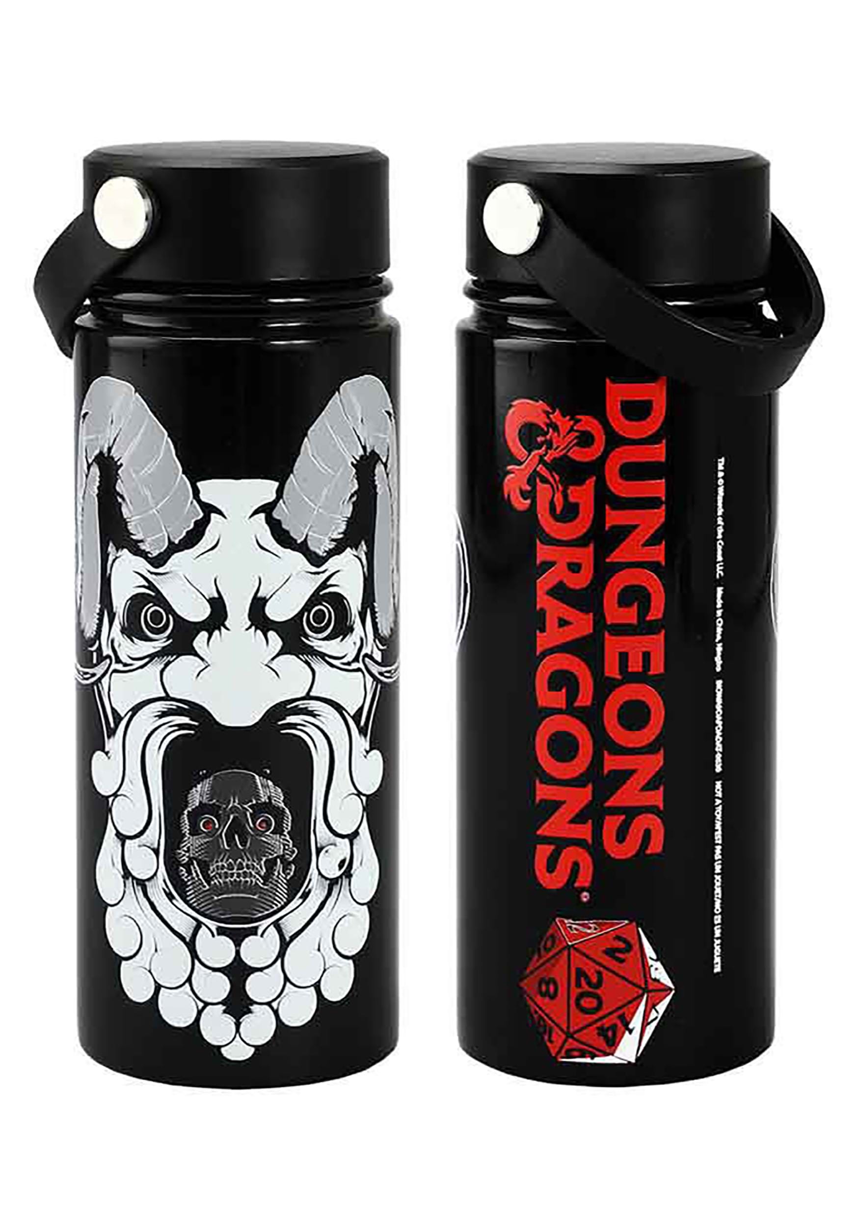 17 Oz. Dungeons and Dragons Stainless Steel Water Bottle
