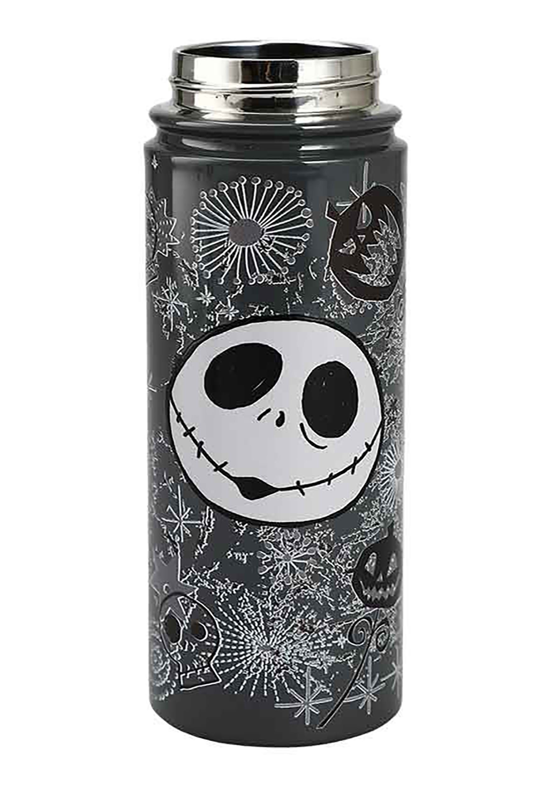 Custome Name Jack Skellington Nightmare Before Christmas Water Bottle -  Jolly Family Gifts