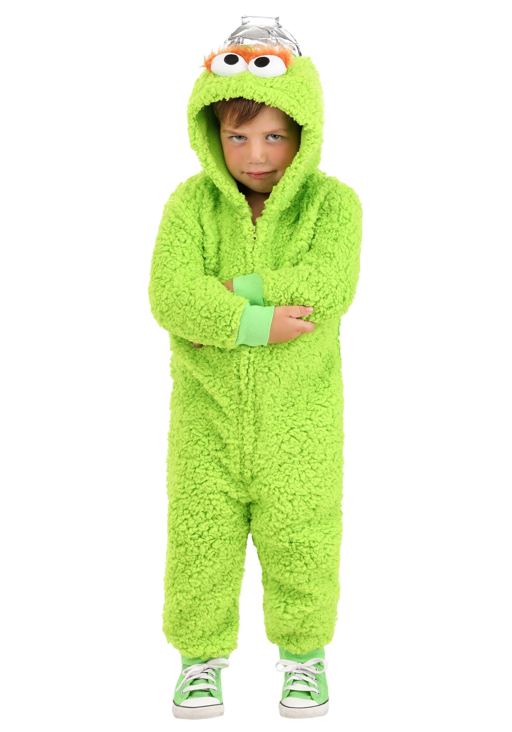 Toddler Oscar The Grouch Union Suit