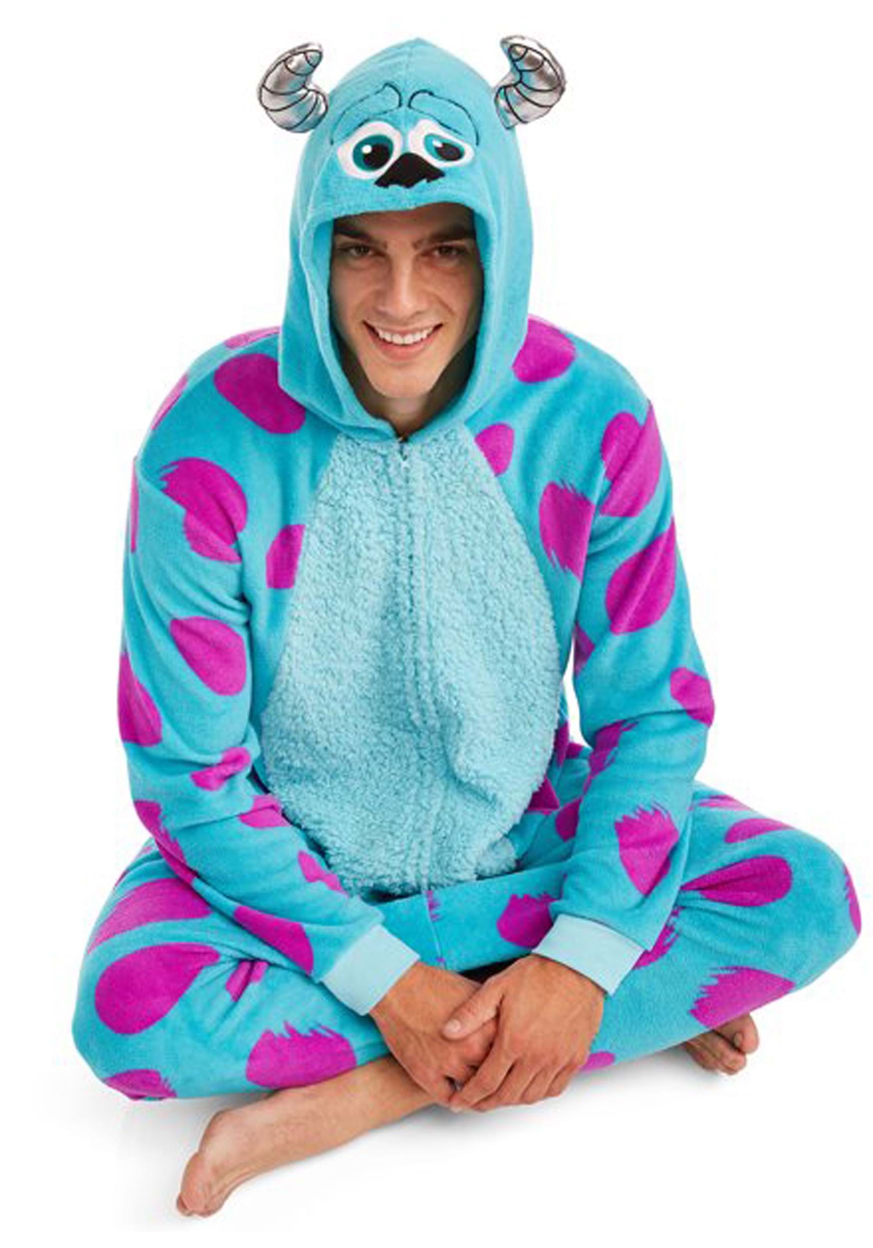 Monsters Inc Sulley Adult Union Suit