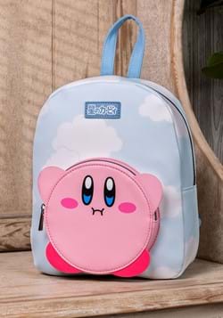 Kirby Die Cut Pocket Cloud Print Mini Backpack-2