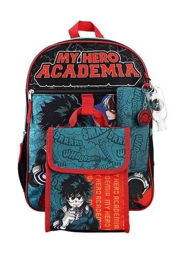 My Hero Academia 5 Piece Backpack Set