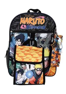 Naruto Shippuden 5 Piece Backpack Set