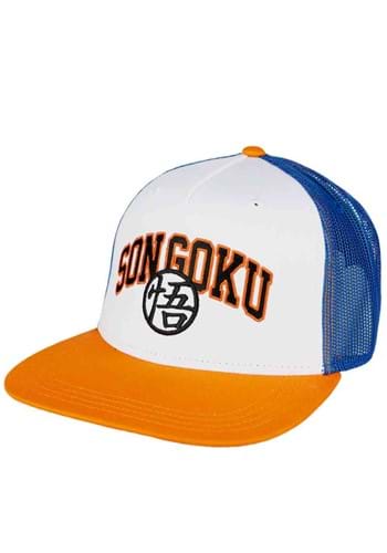 Dragon Ball Z Son Goku Embroidered Mesh Trucker Hat