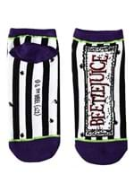 BEETLEJUICE 5 PAIR ANKLE SOCKS Alt 1