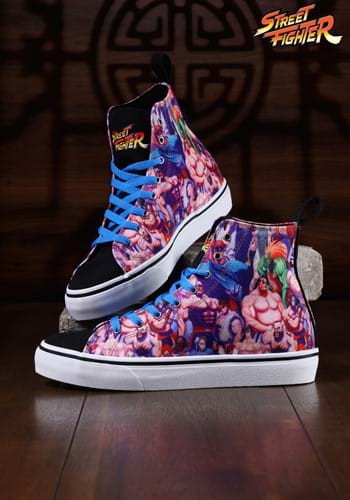 Adult Street Fighter High Top Sneakers