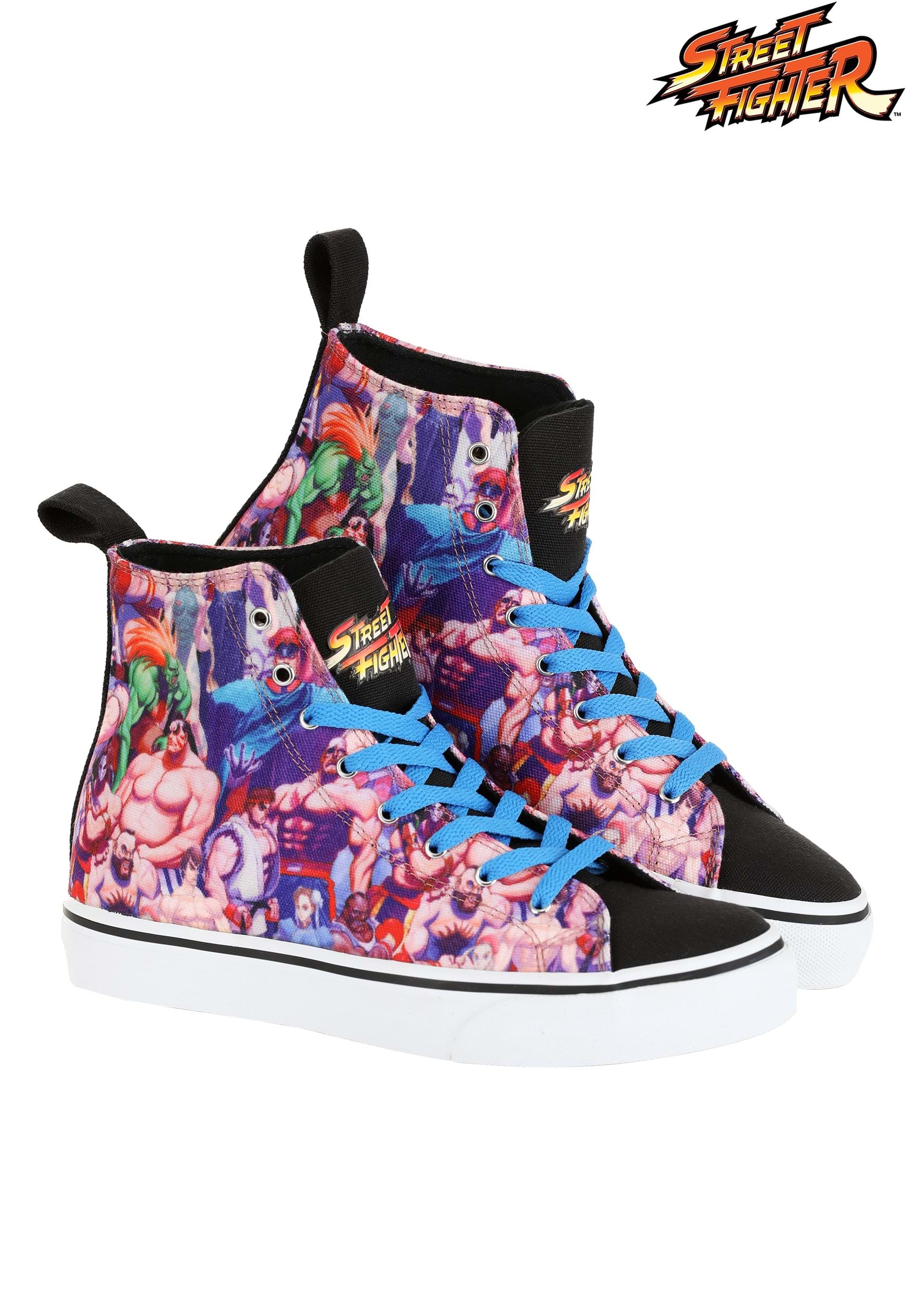 Adult Street Fighter High Top Sneakers