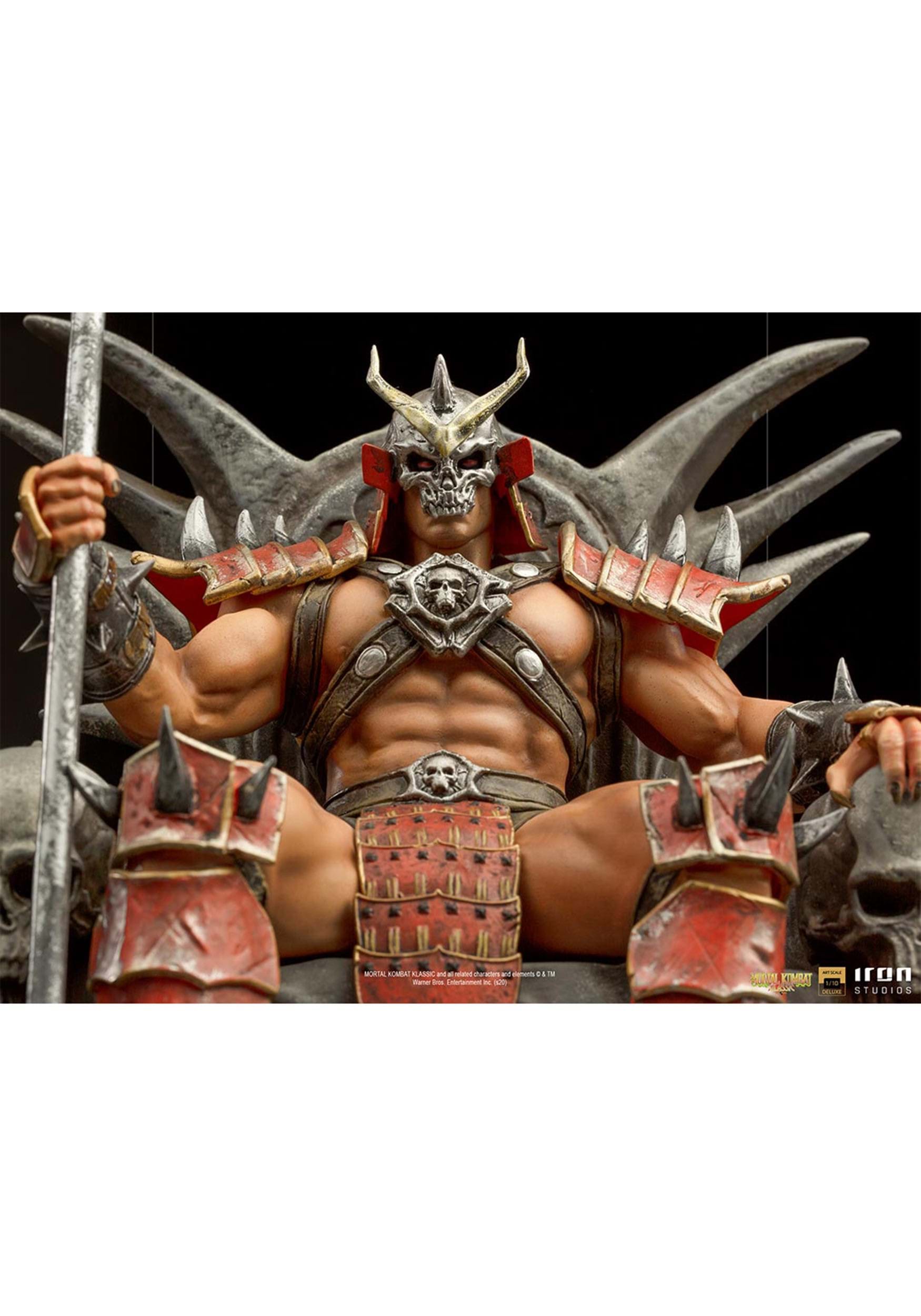 Mortal Kombat Series 7 Shao Kahn Platinum Kahn 7-Inch Action Figure