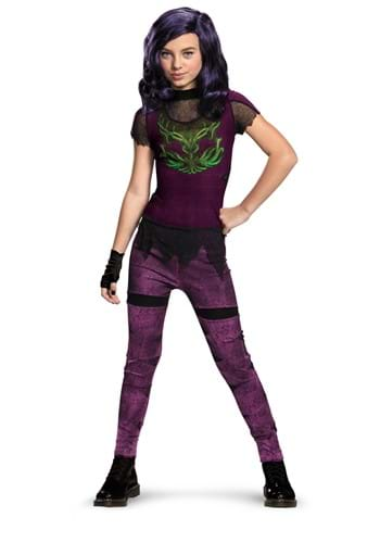 Descendants 1 Girls Mal Deluxe Costume