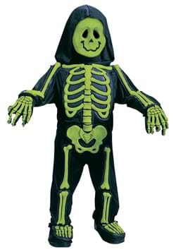 Green Skeleton Toddler Costume