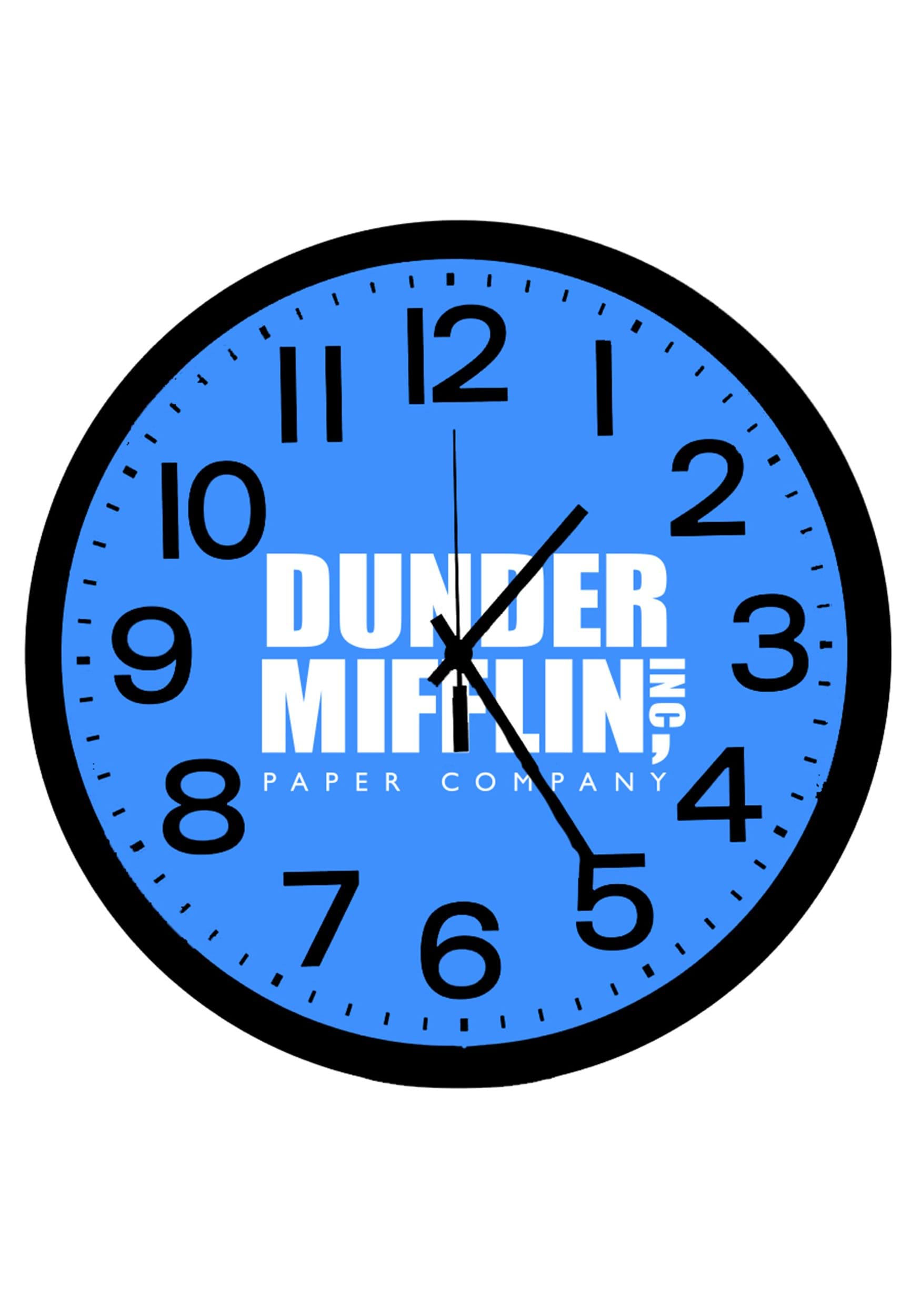 The Office Dunder Mifflin Wall Clock