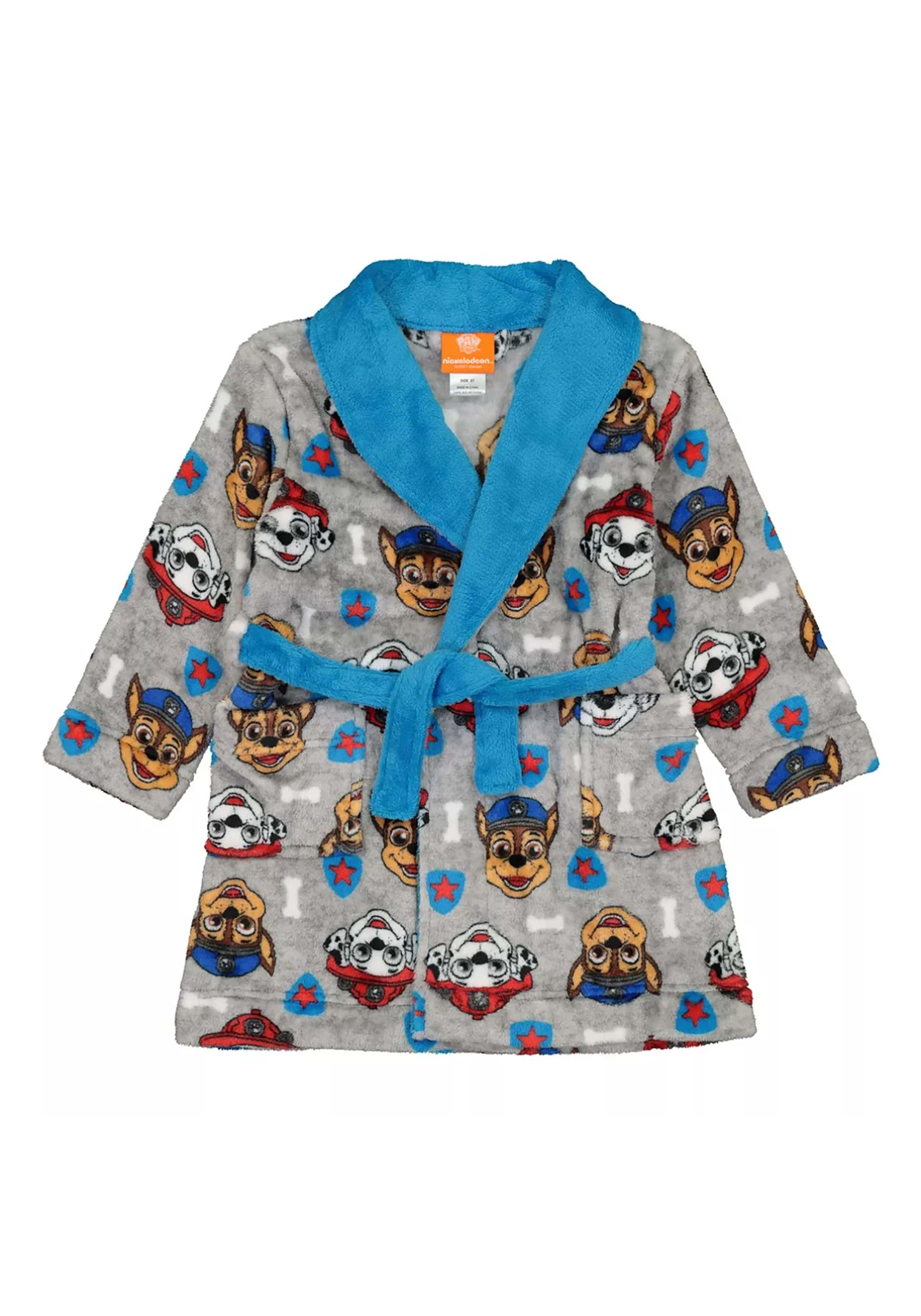 Boys Playtime Paw Patrol Robe for Toddlers