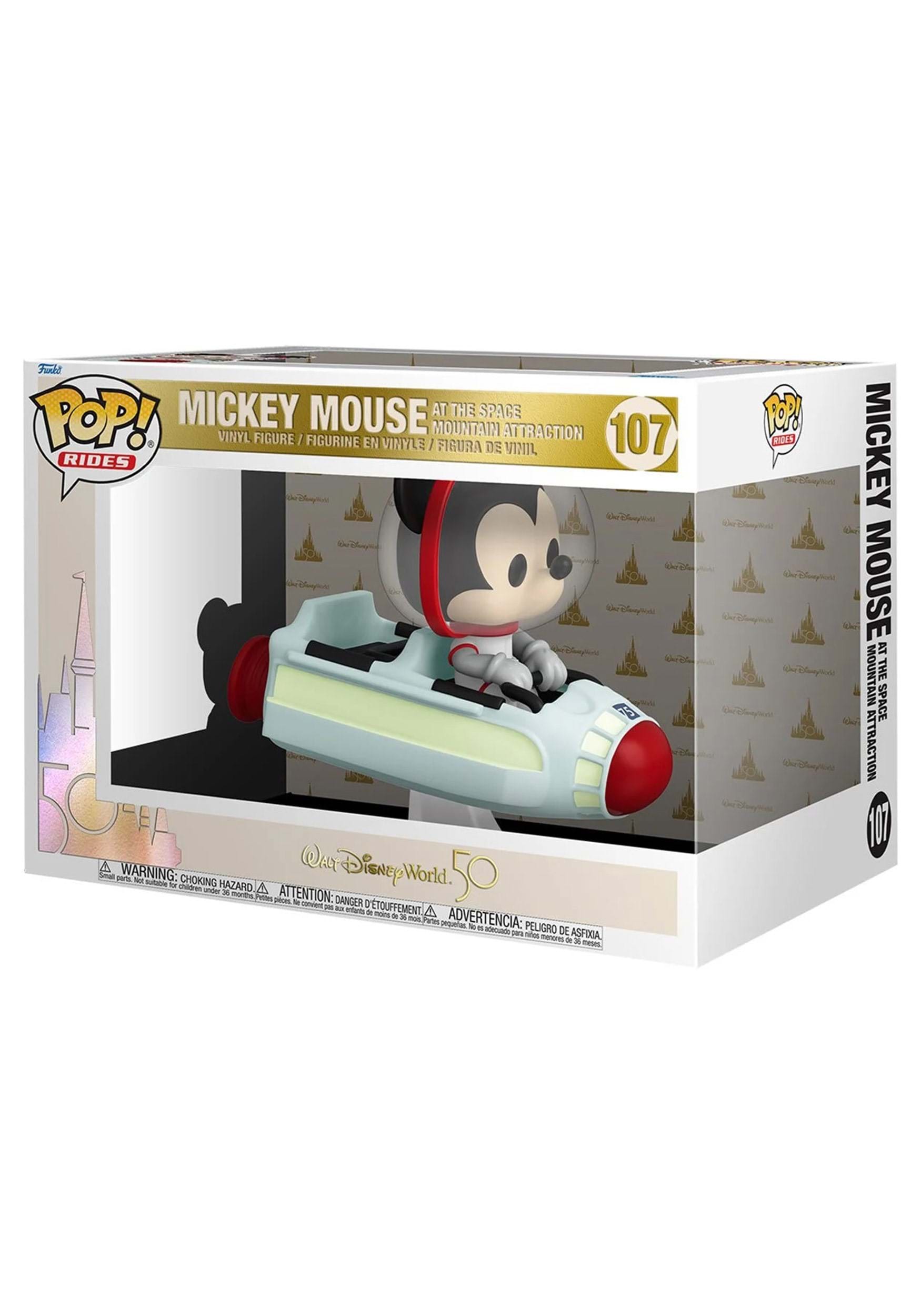 POP! Ride Super Deluxe: WDW 50th Anniversary - Space Mountain With Mickey