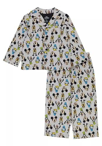 Toddler Boys Mickey Crew Coat Sleep Set