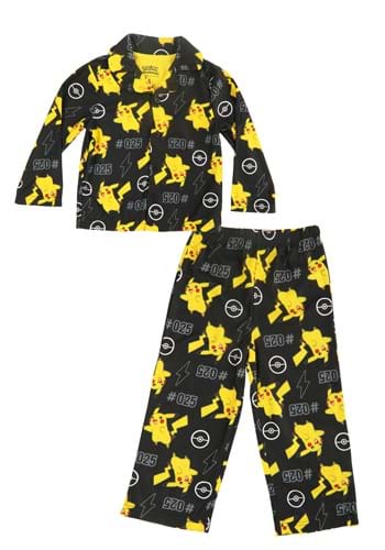 Boys Pikachu Coat Sleep Set-1
