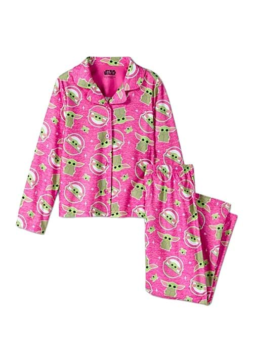 Girls The Child Yoda Coat Sleep Set